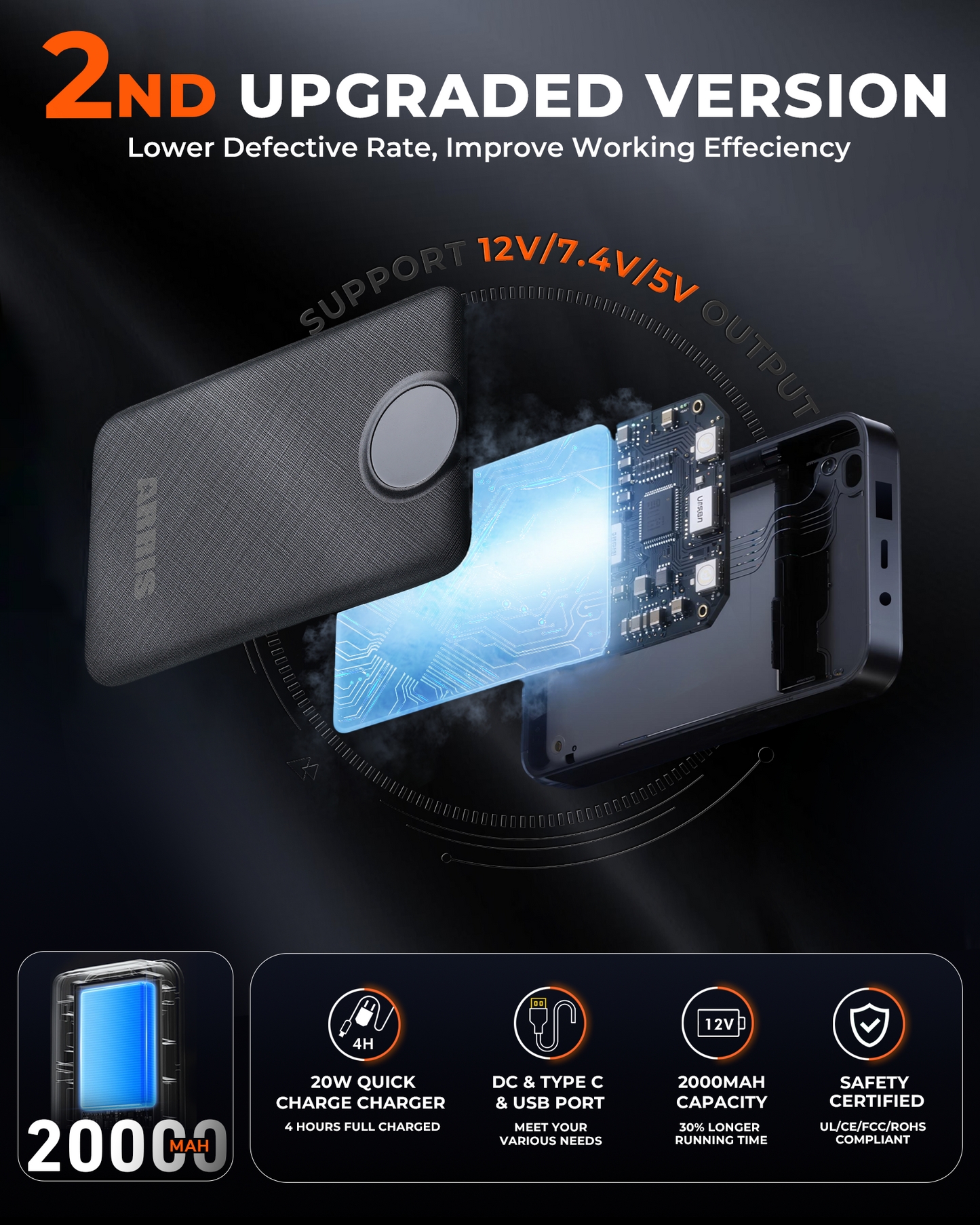 ARRIS Fleece Heated Vest with 12V Battery, Size Adjustable Heated Vest for Men Women