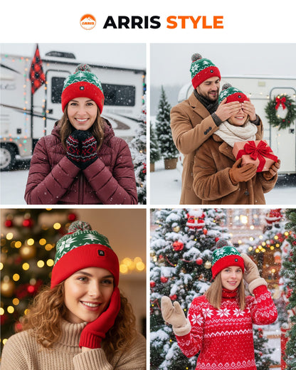 heated hat for women