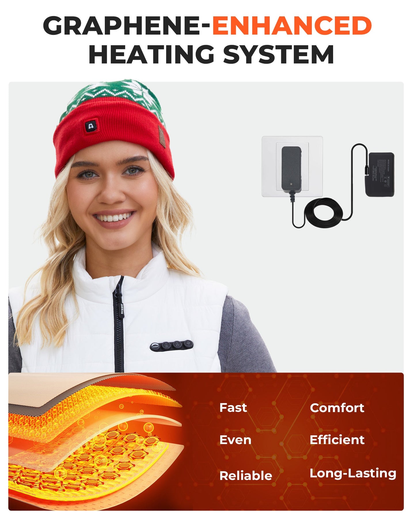 heated hat for women