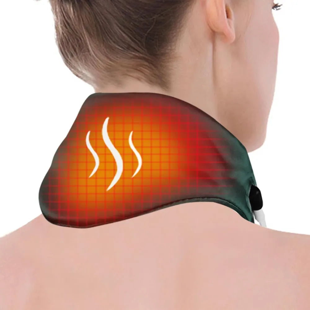 heating neck pad army green