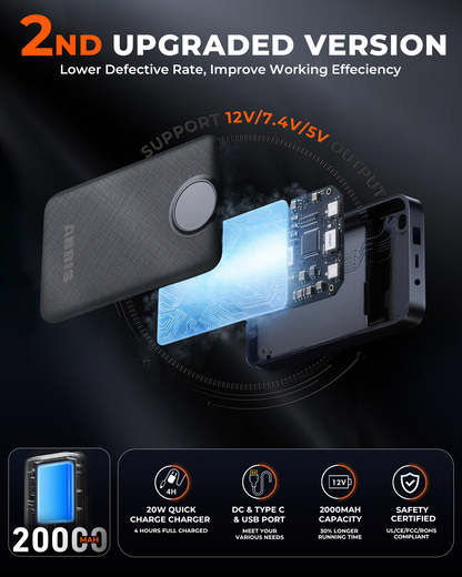 ARRIS Fleece Heated Vest with 12V Battery, Size Adjustable Heated Vest for Men Women