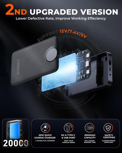 ARRIS 12V Heated vest for Women Size Adjustable