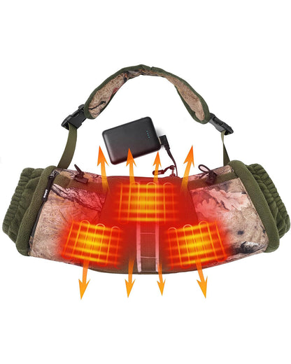 Hand warmer with battery