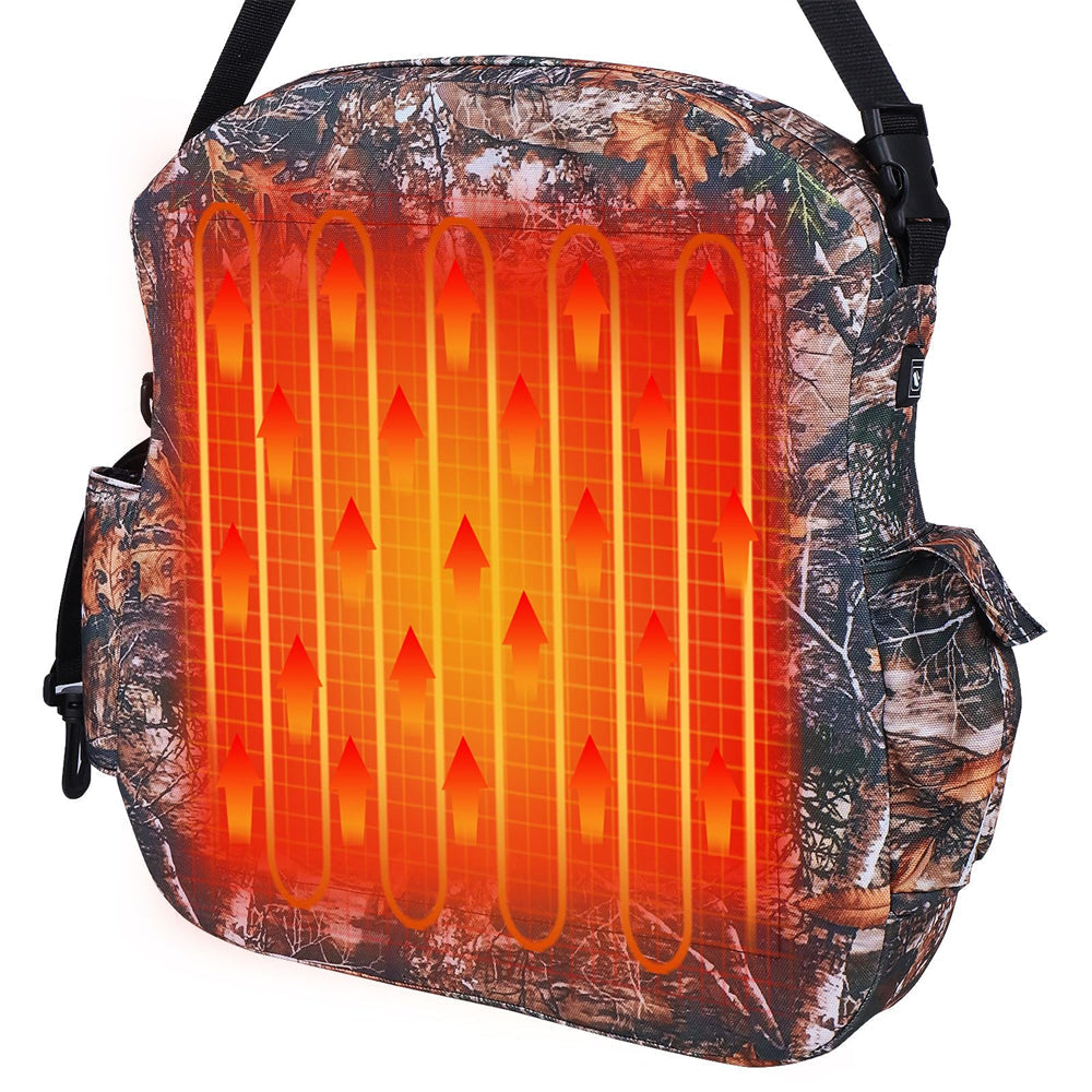 DUKUSEEK Heated Seat Cushion Electric Seat Warmer Round shape