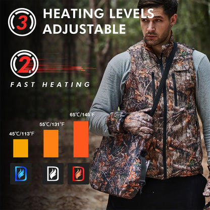 DUKUSEEK Heated Seat Cushion Electric Seat Warmer 3 Temp Settings for Hunting Ice Fishing Outdoor Activities