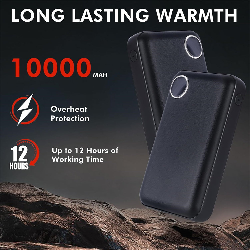 DUKUSEEK Heated Seat Cushion Electric Seat Warmer 3 Temp Settings for Hunting Ice Fishing Outdoor Activities