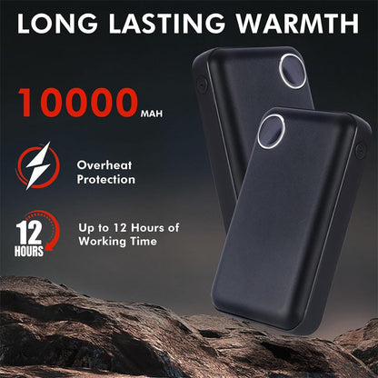 DUKUSEEK Heated Seat Cushion Electric Seat Warmer 3 Temp Settings for Hunting Ice Fishing Outdoor Activities